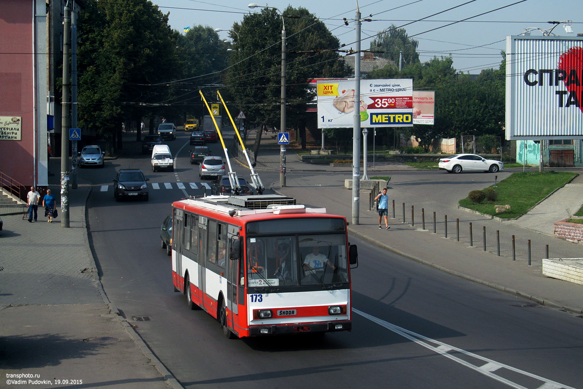 Ровно, Škoda 14Tr10/6 № 173