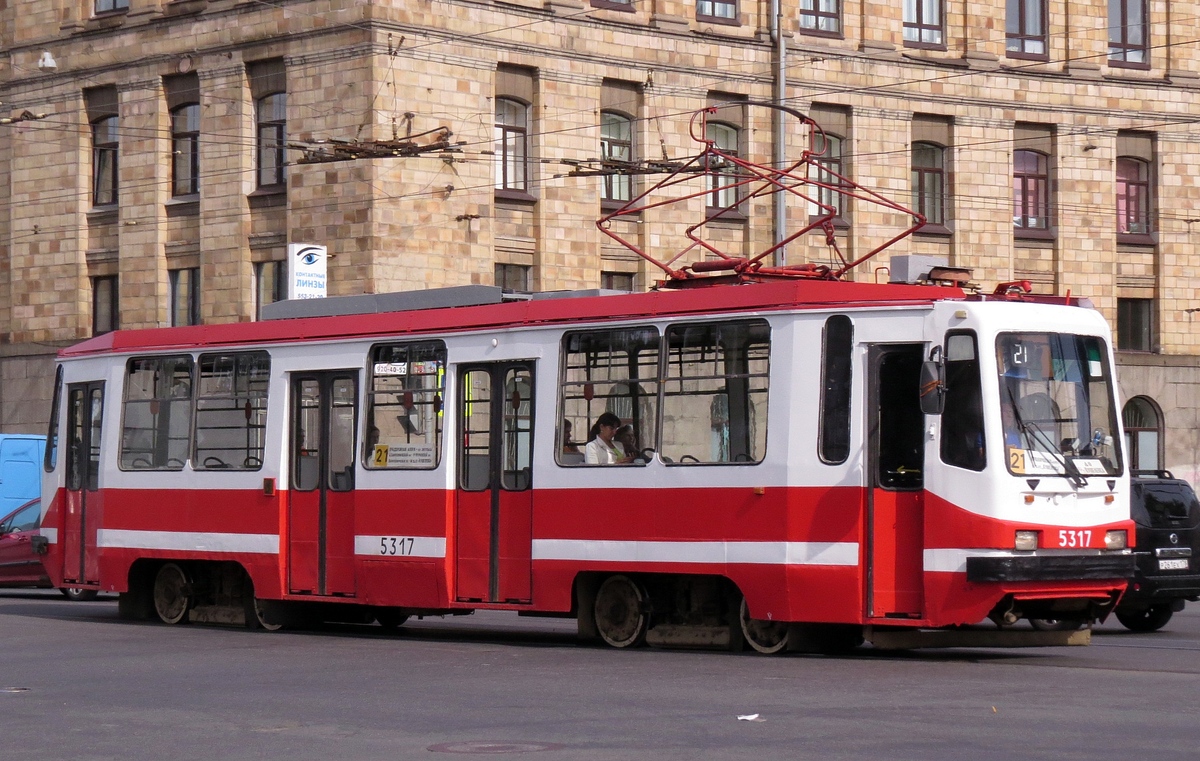 Санкт-Петербург, 71-134К (ЛМ-99К) № 5317