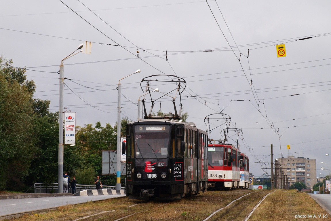 Львов, Tatra KT4SU № 1006