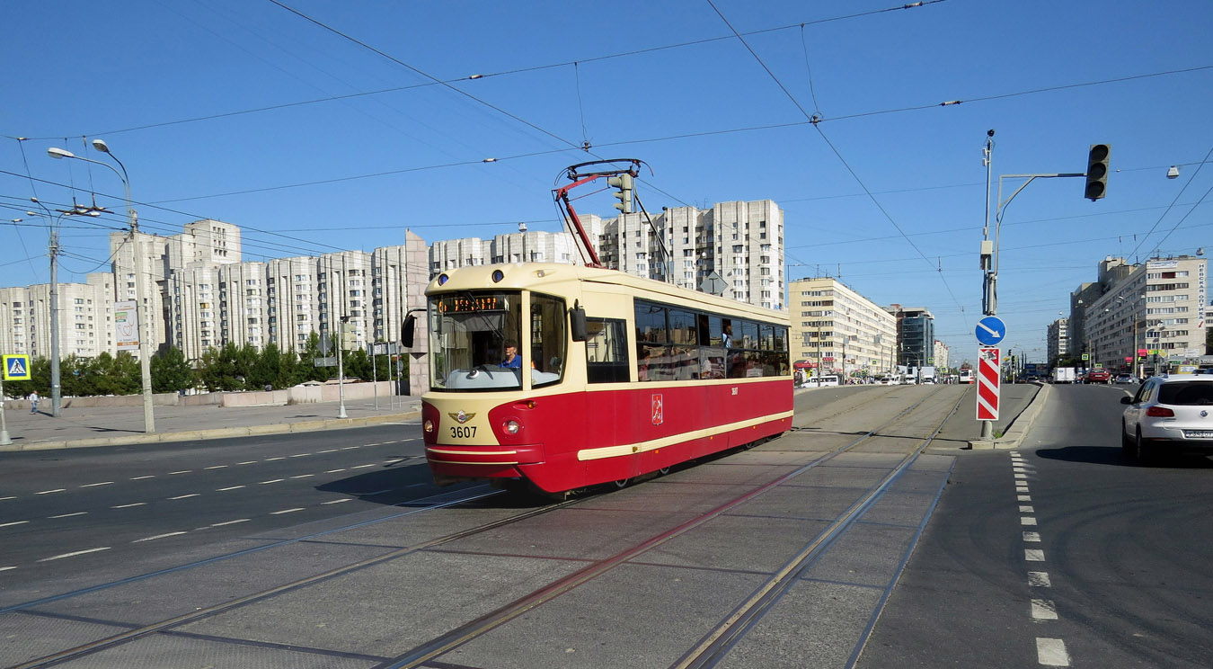 Санкт-Петербург, ЛМ-68М2 (мод. СПб ГЭТ) № 3607