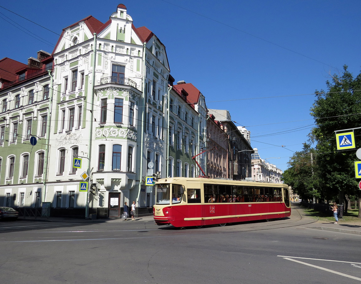 Санкт-Петербург, ЛМ-68М2 (мод. СПб ГЭТ) № 3607