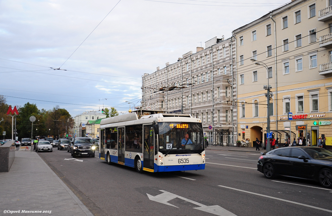 Москва, Тролза-5265.00 «Мегаполис» № 6535