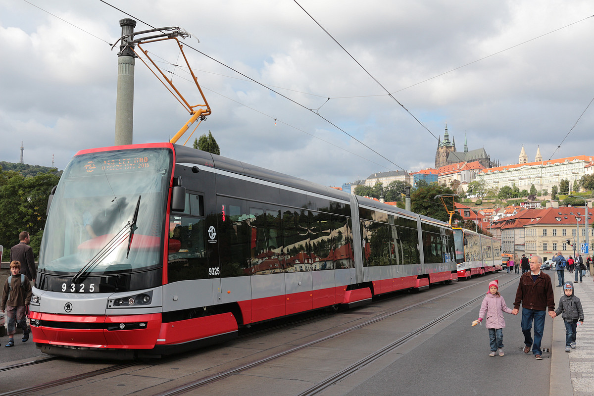 Прага, Škoda 15T3 ForCity Alfa Praha № 9325; Прага — 140 лет городскому транспорту в Праге Прага, Škoda 15T3 ForCity Alfa Praha № 9325; Прага — 140 лет городскому транспорту в Праге