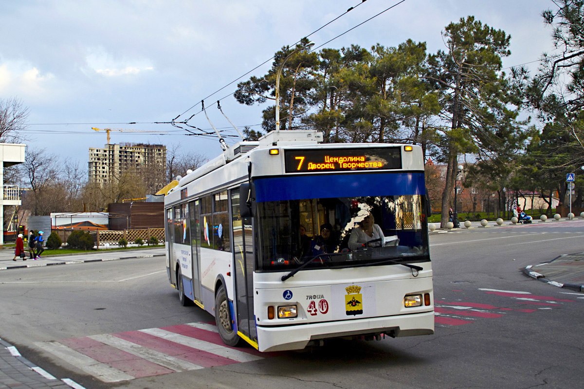 Новоросійськ, Тролза-5275.03 «Оптима» № 40