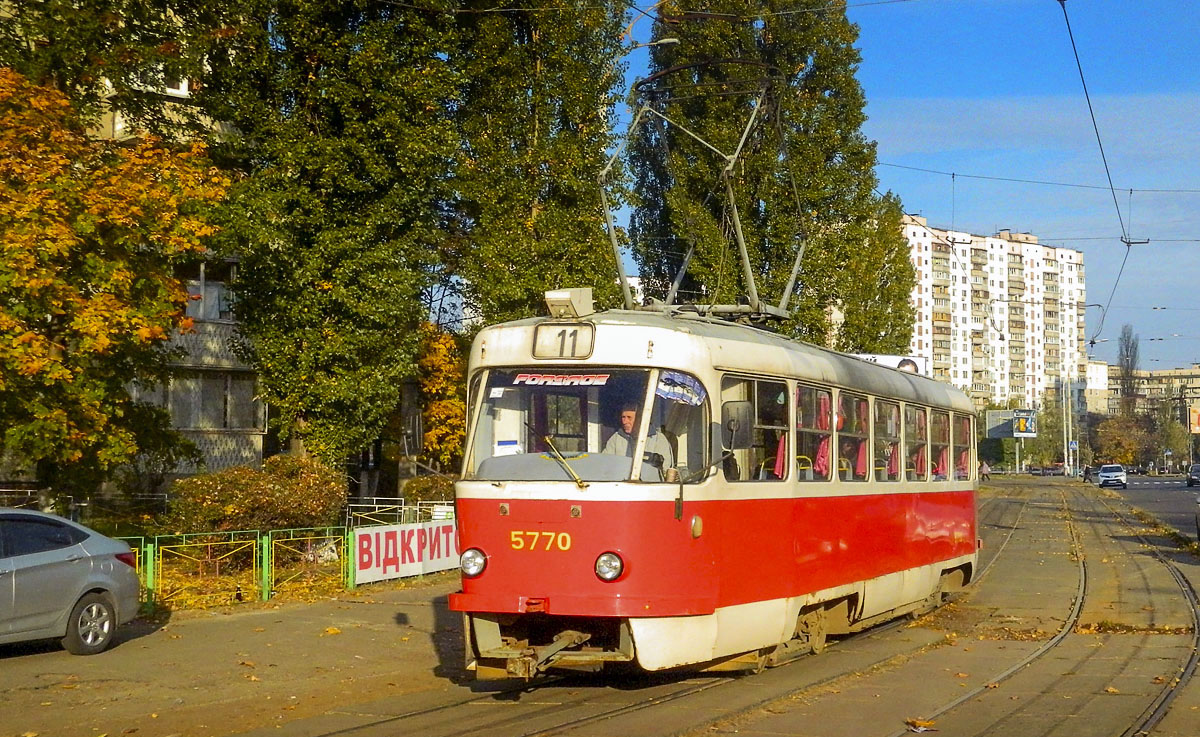 Киев, Tatra T3SU № 5770