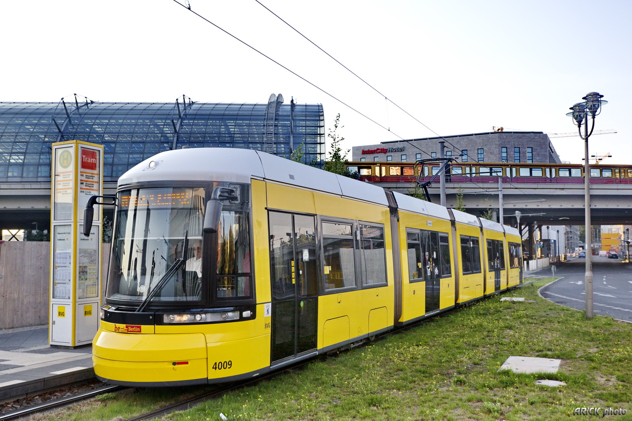 Берлин, Bombardier Flexity Berlin (GT6-08ZR/F6Z) № 4009