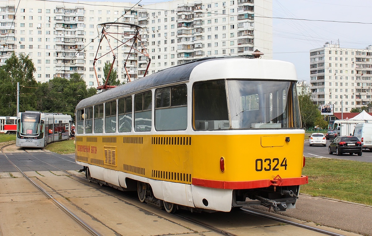 Москва, Tatra T3SU № 0324 Москва, Tatra T3SU № 0324