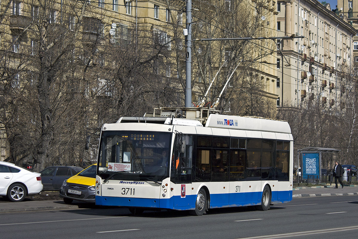 Москва, Тролза-5265.00 «Мегаполис» № 3711