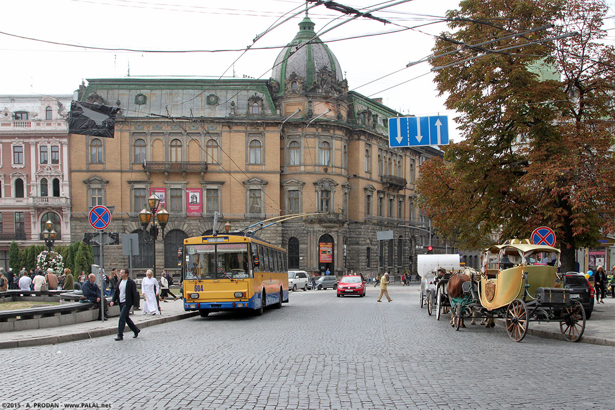 Львов, Škoda 14Tr11/6 № 604