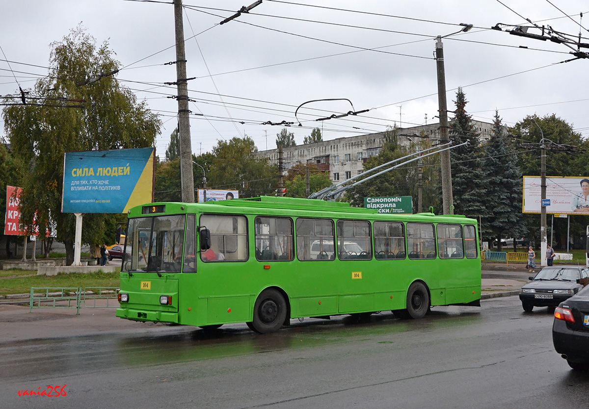 Житомир, Škoda 14Tr07 № 104