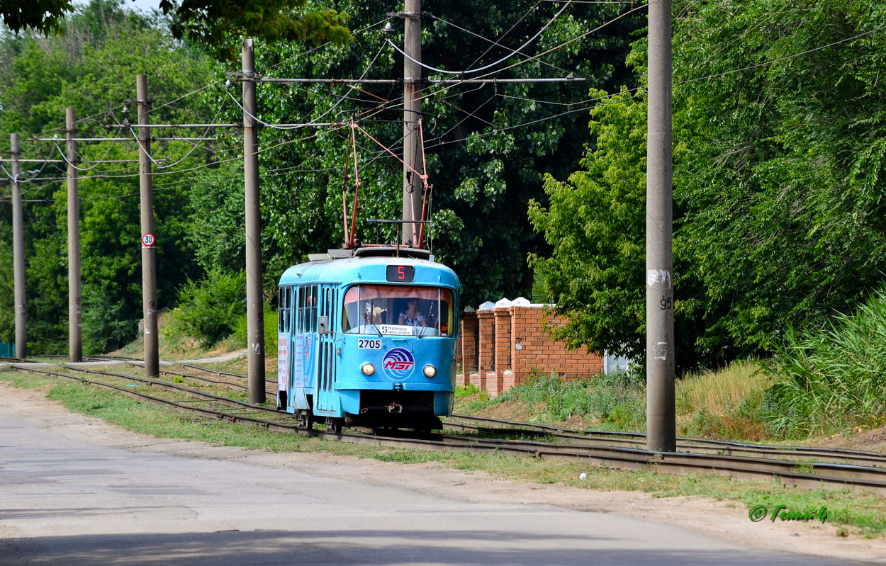Volgográd, Tatra T3SU — 2705