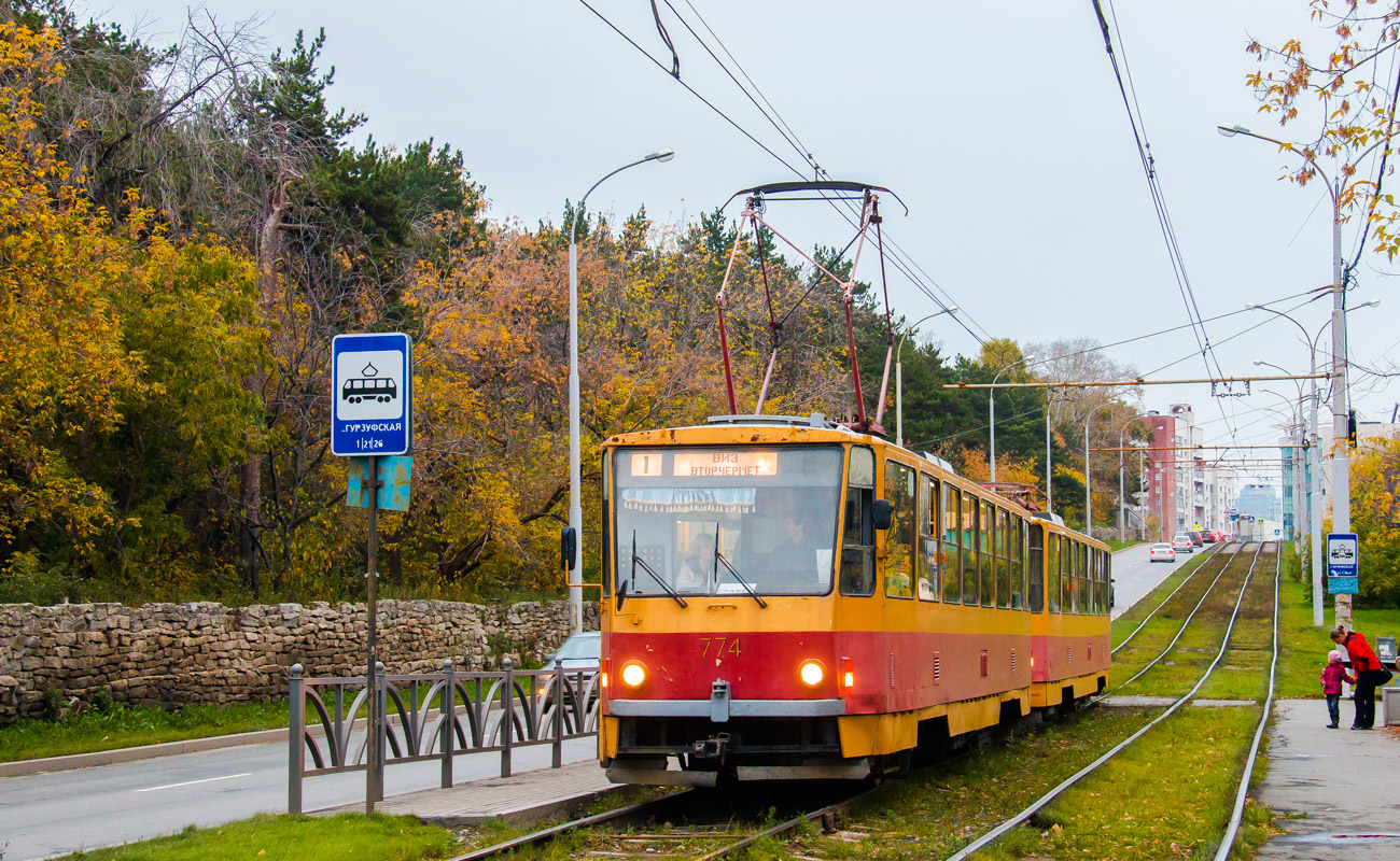 Jekatěrinburg, Tatra T6B5SU č. 774