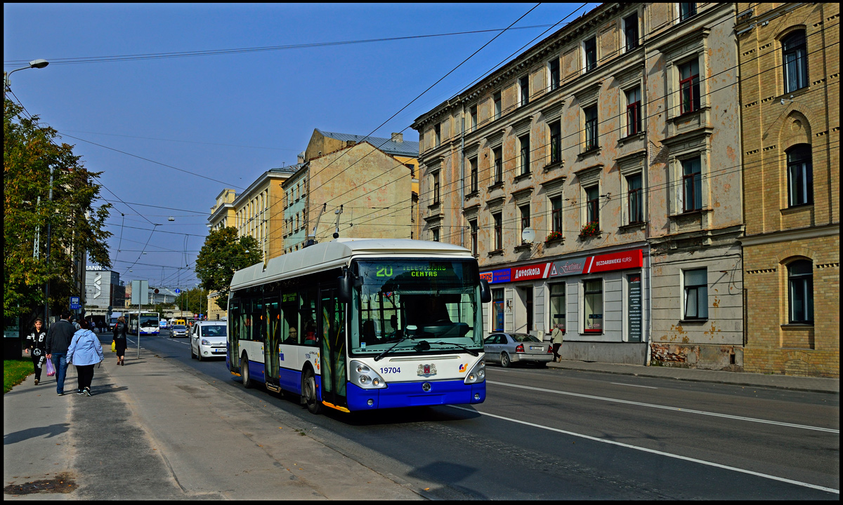 Рига, Škoda 24Tr Irisbus Citelis № 19704