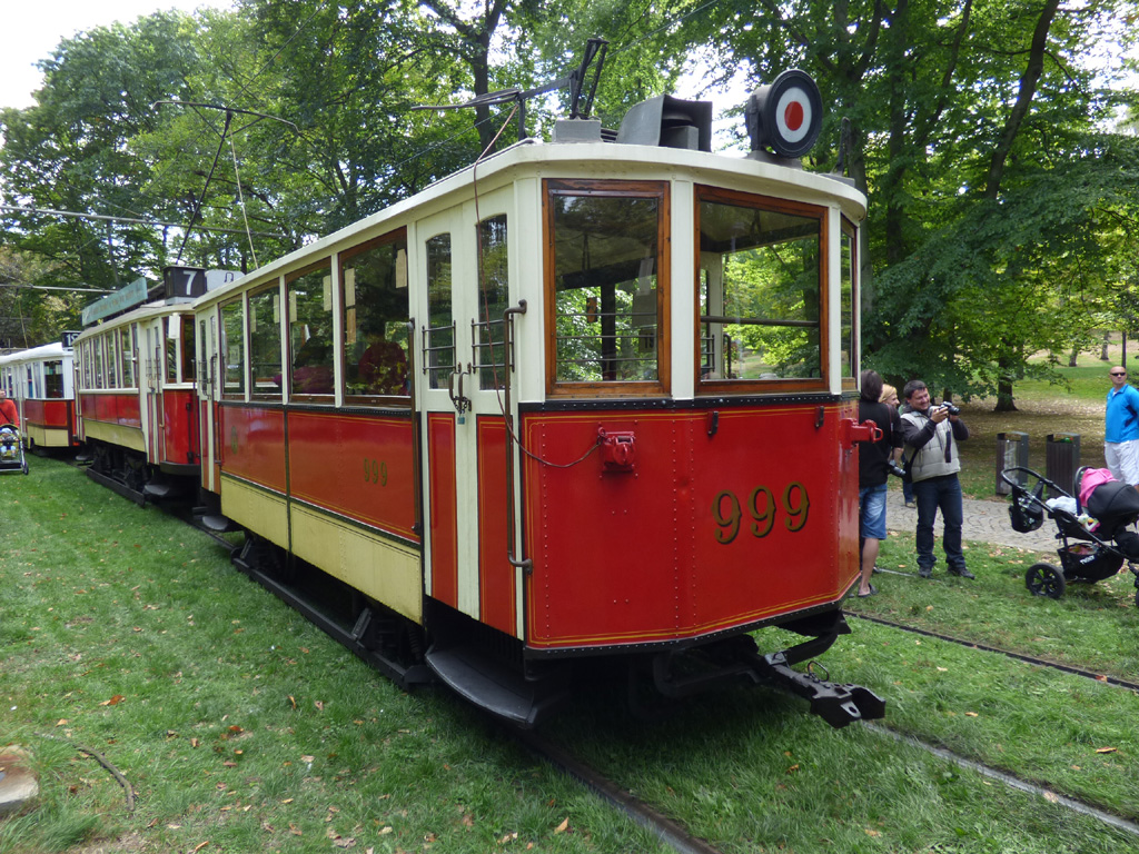 Prága, Ringhoffer 805-1219 series — 999; Prága — 140th anniversary of Prague's urban transport