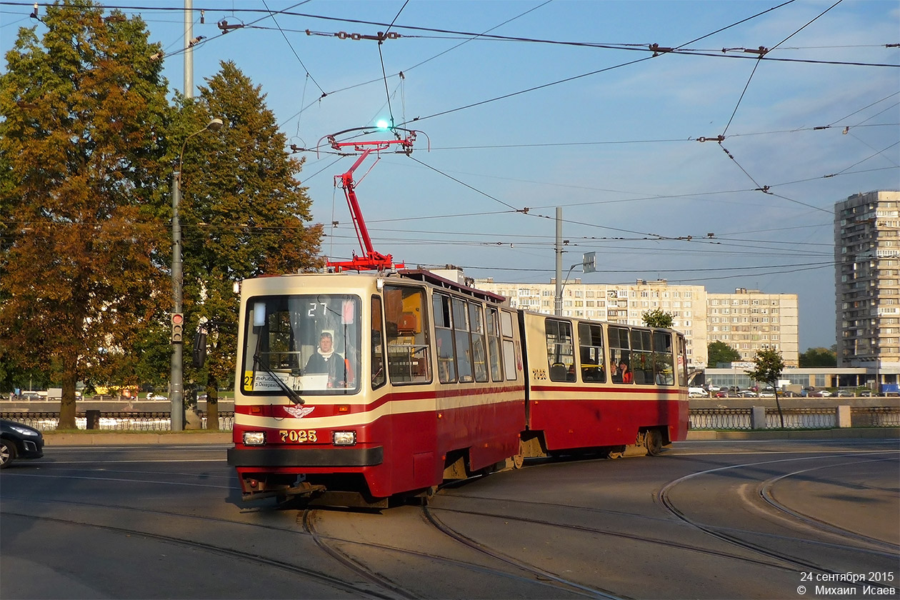 Санкт-Петербург, ЛВС-86К № 7025