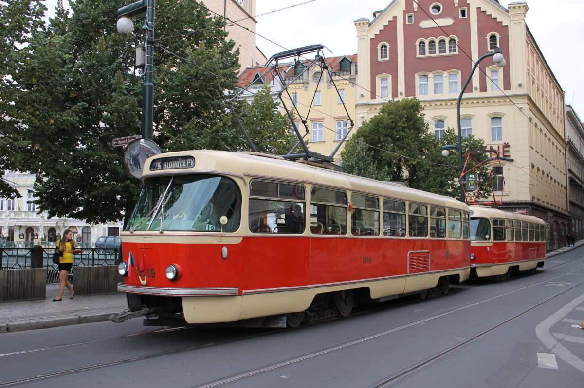 Praga, Tatra T3 Nr. 6149; Praga — 140th anniversary of Prague's urban transport Praga, Tatra T3 Nr. 6149; Praga — 140th anniversary of Prague's urban transport