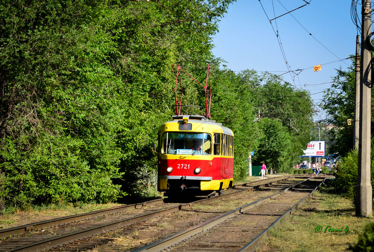 Volgográd, Tatra T3SU — 2721