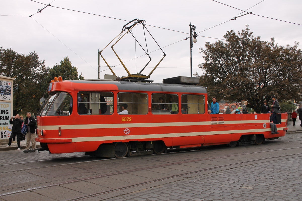 Praga, Tatra T3M Nr. 5572; Praga — 140th anniversary of Prague's urban transport Praga, Tatra T3M Nr. 5572; Praga — 140th anniversary of Prague's urban transport