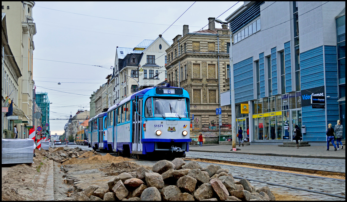 Рига, Tatra T3A № 51571