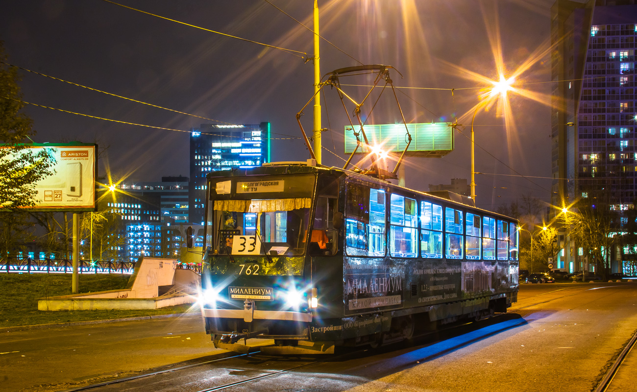 Екатеринбург, Tatra T6B5SU № 762