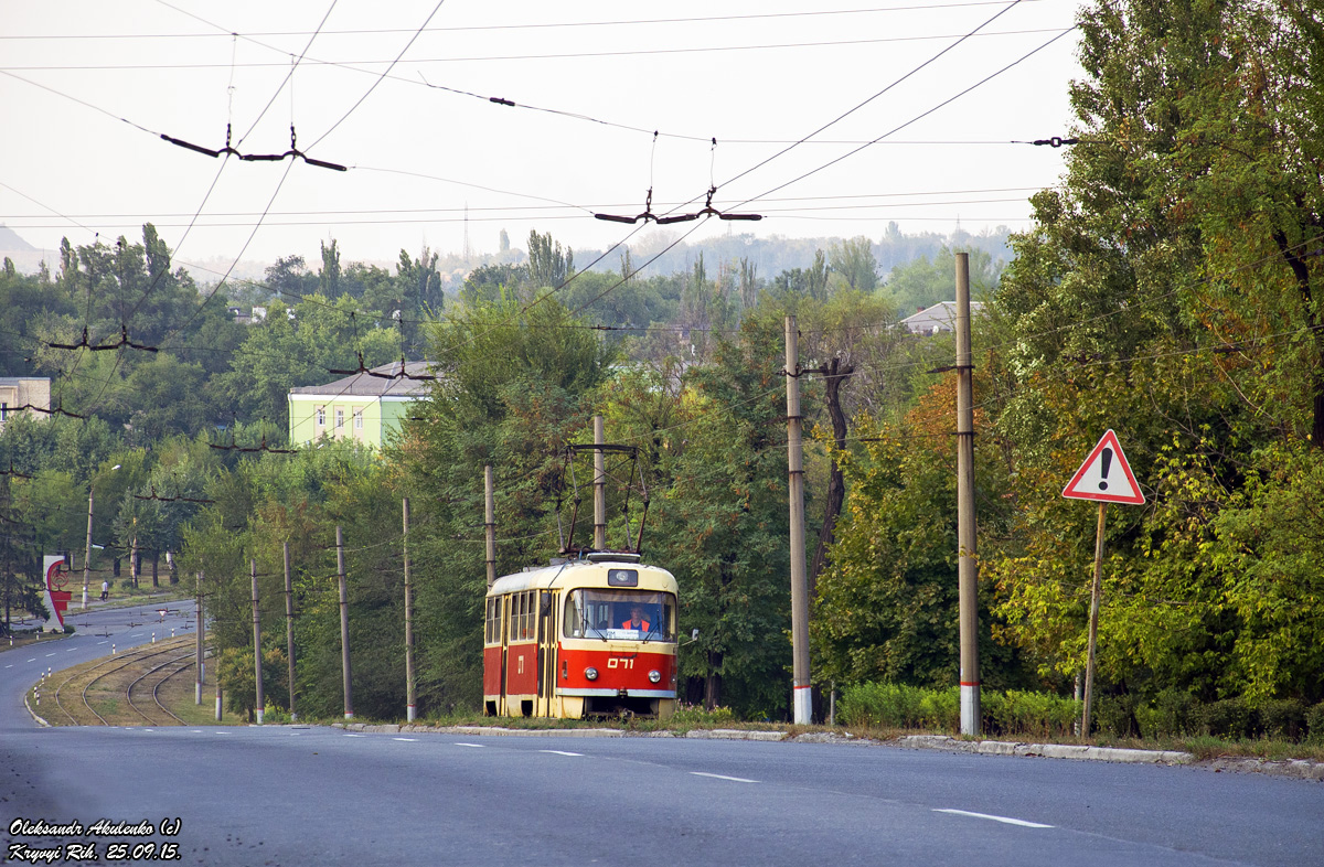 Krivijriha, Tatra T3SUCS № 071