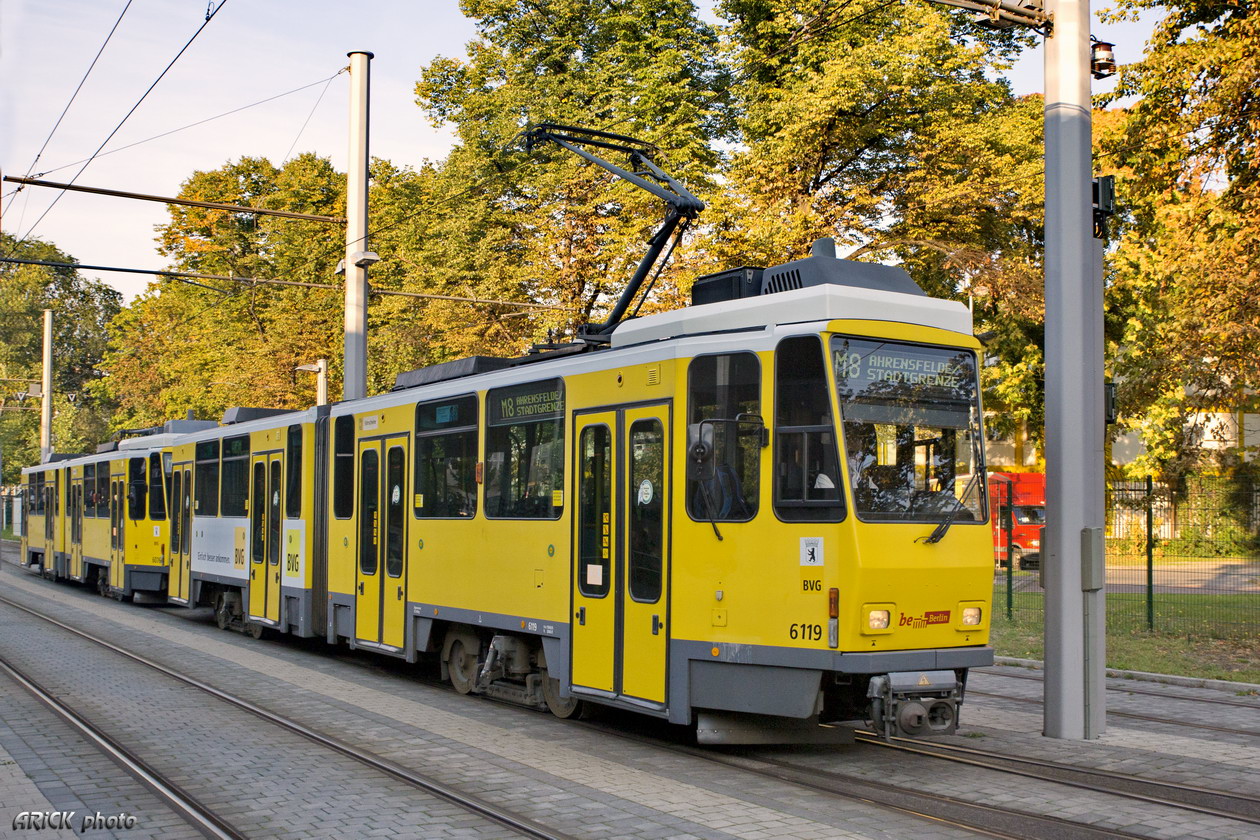 Берлин, Tatra KT4DM № 6119