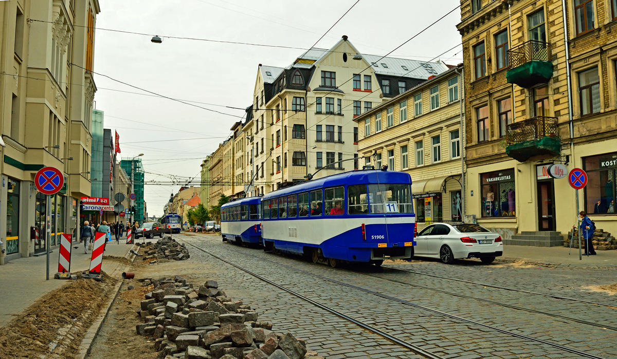 Рига, Tatra T3A № 51906