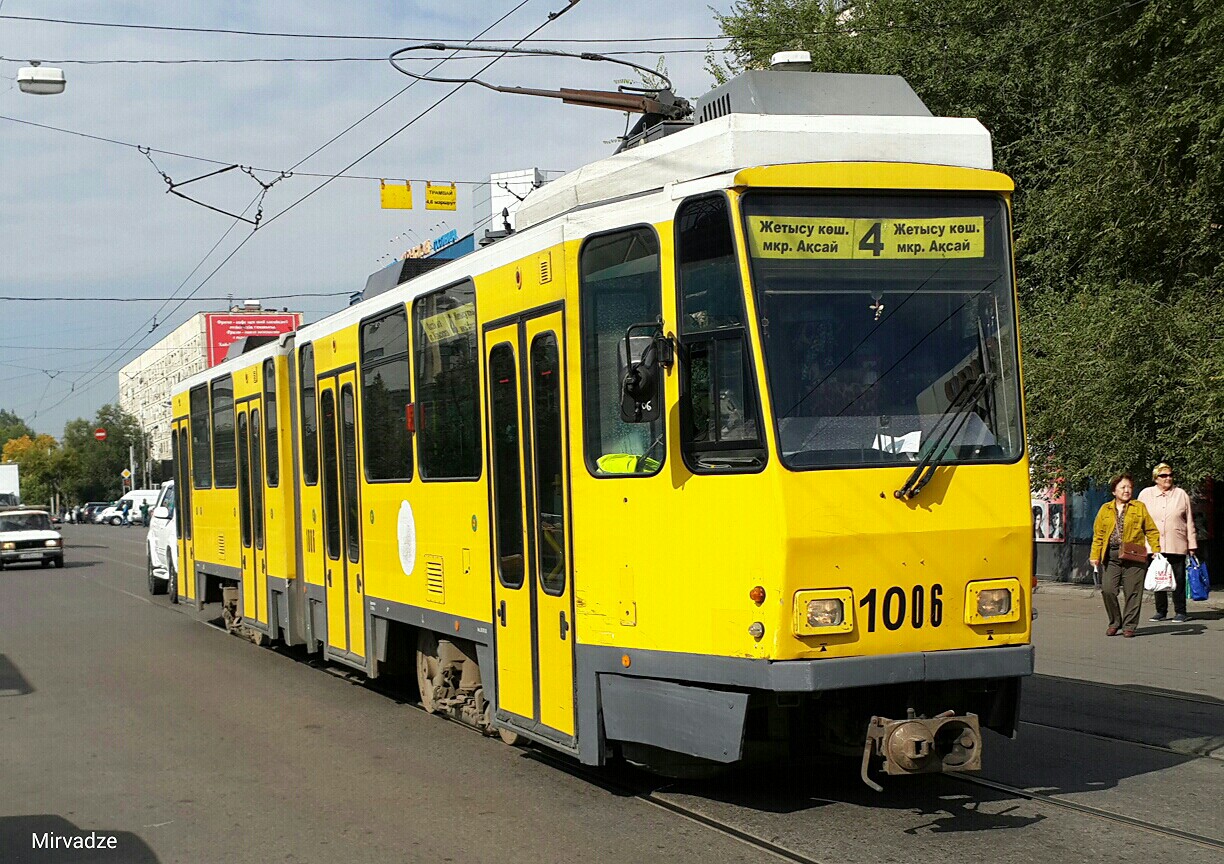 Алматы, Tatra KT4DtM № 1006