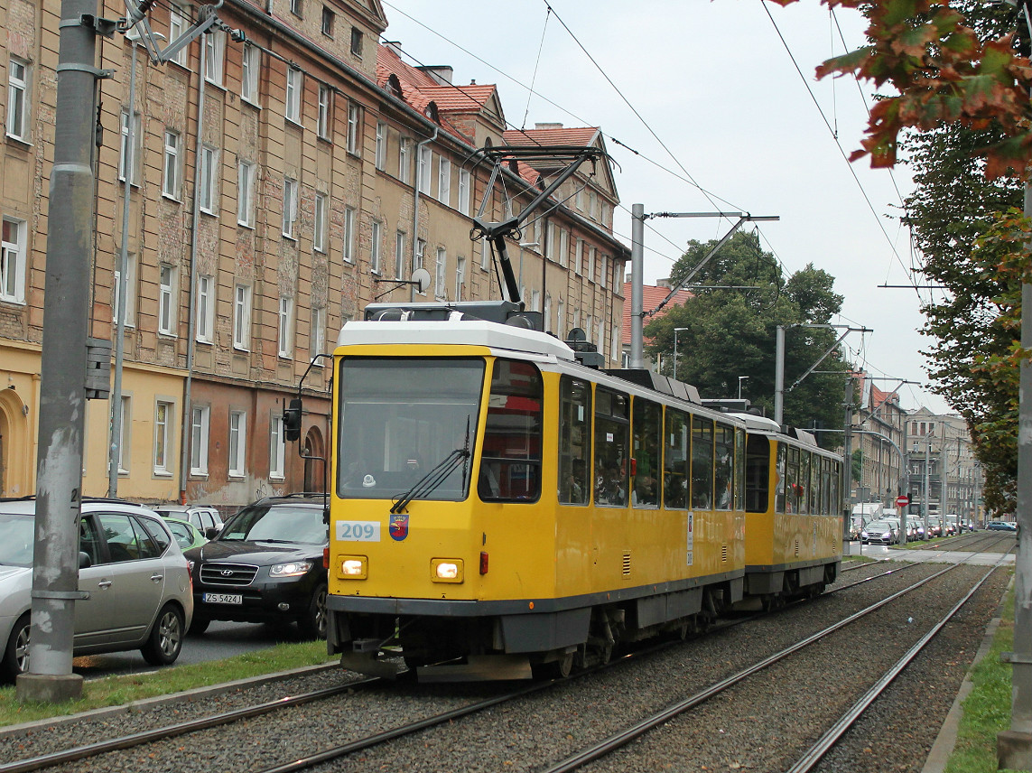 Щецин, Tatra T6A2M № 209