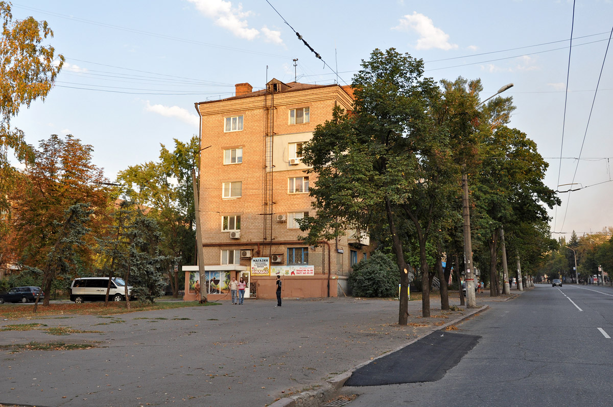 Кривой Рог — Трамвайные и троллейбусные линии и кольца