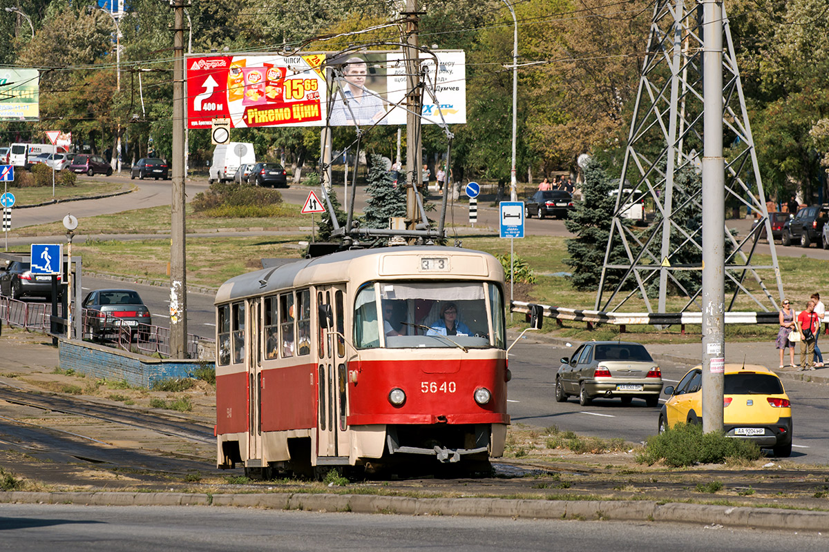 Киев, Tatra T3SU № 5640