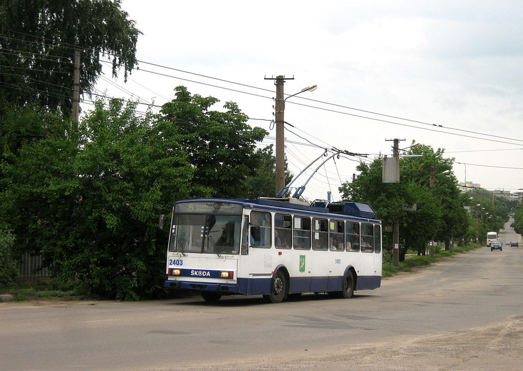 Харьков, Škoda 14Tr18/6M № 2403