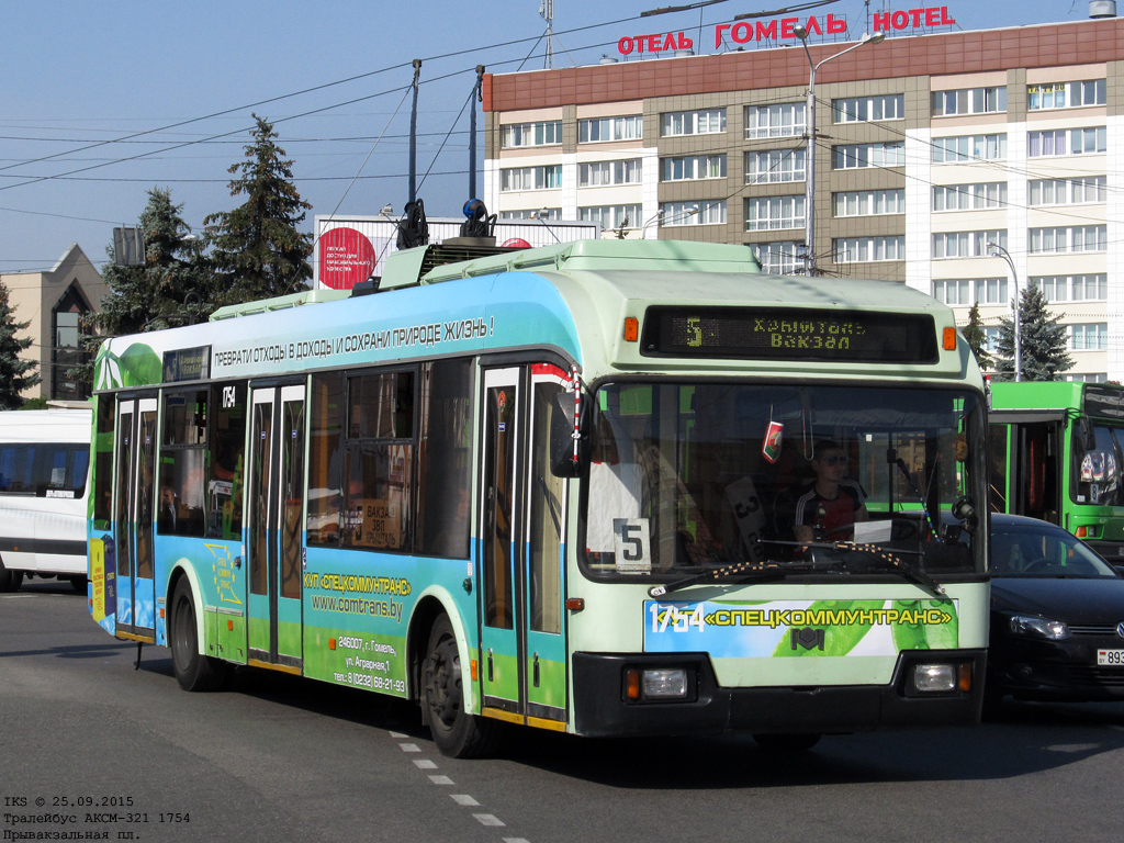 Гомель, БКМ 32102 № 1754