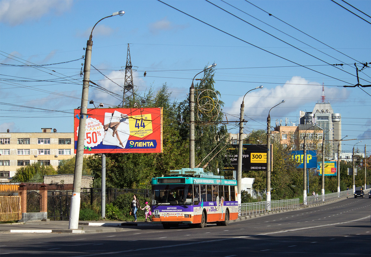 Тверь, Тролза-5275.05 «Оптима» № 17; Тверь — Троллейбусные линии: Московский район