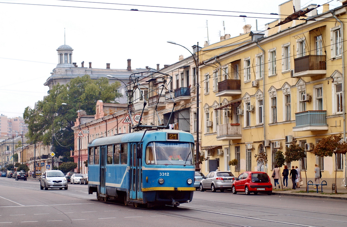 Odessza, Tatra T3R.P — 3312