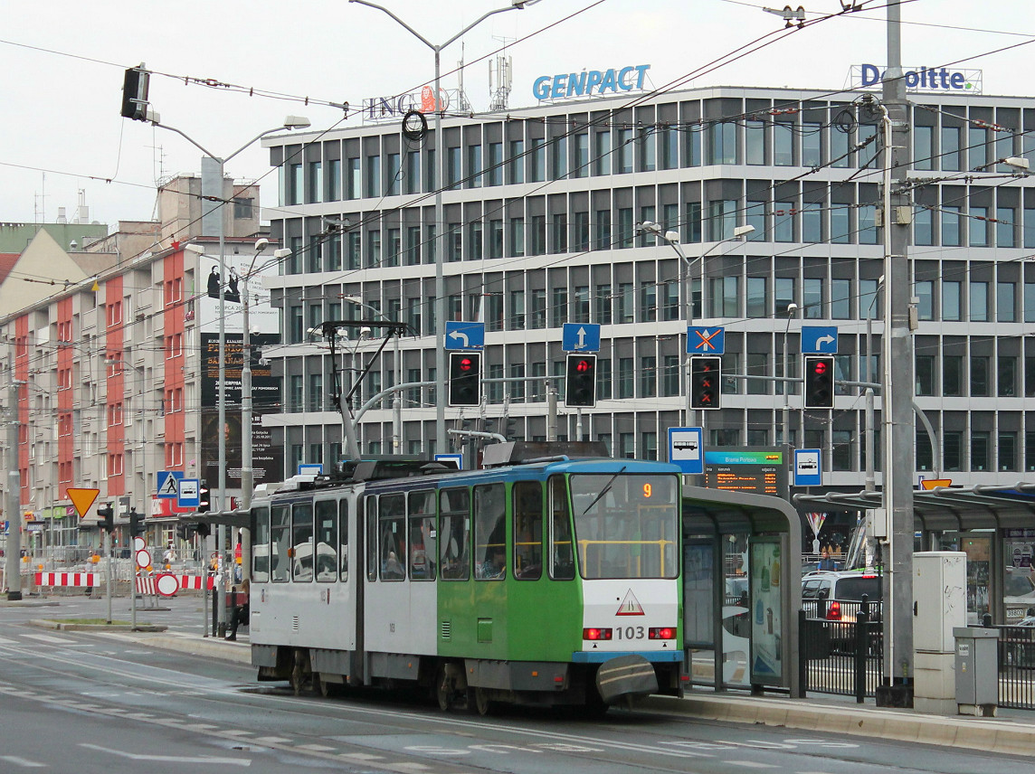 Щецин, Tatra KT4DtM № 103