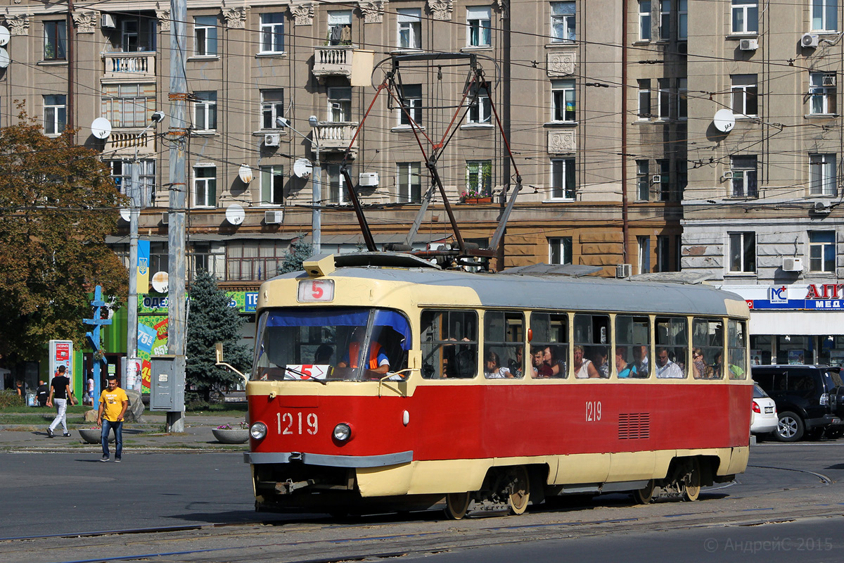 Днепр, Tatra T3SU № 1219