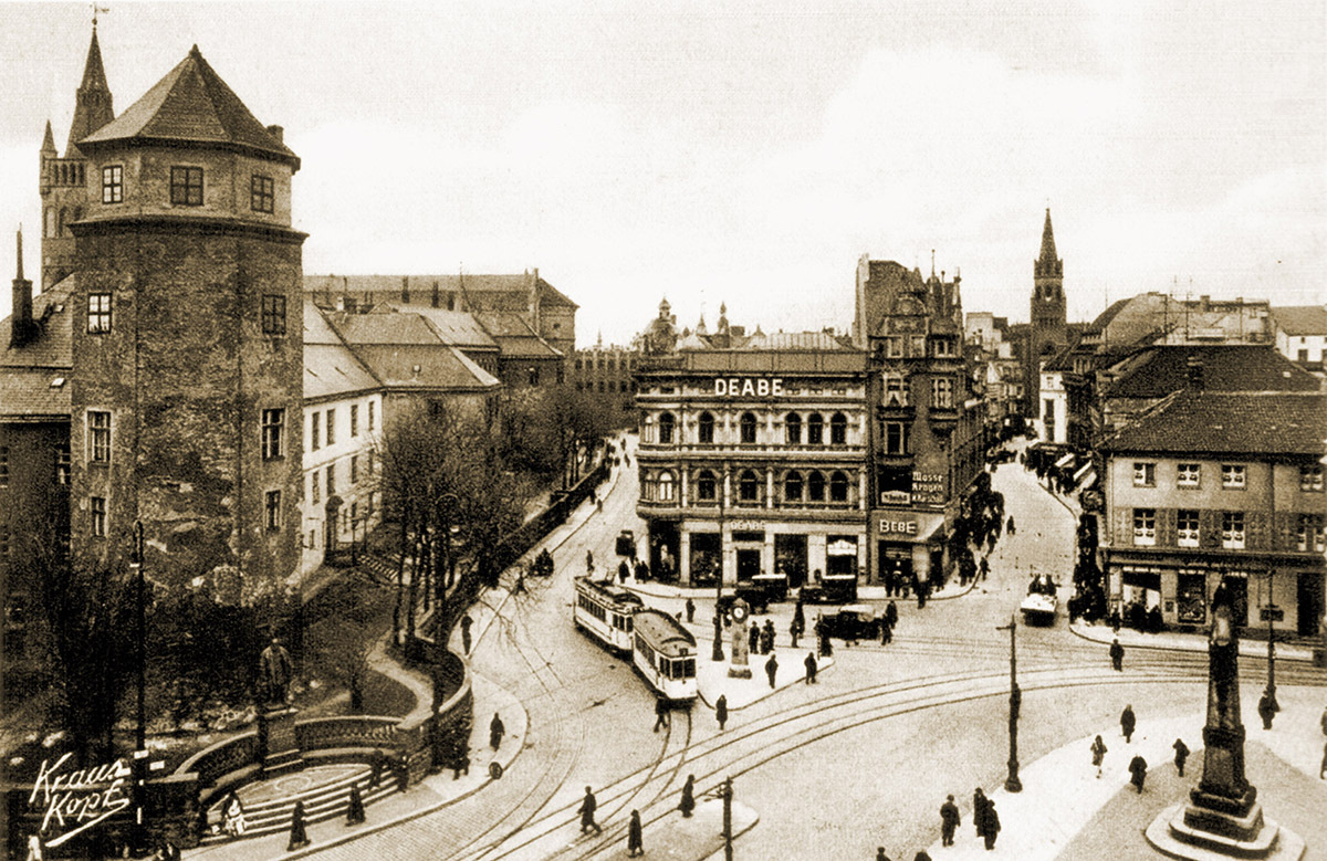 Калининград — Старые фото — Кёнигсбергский трамвай