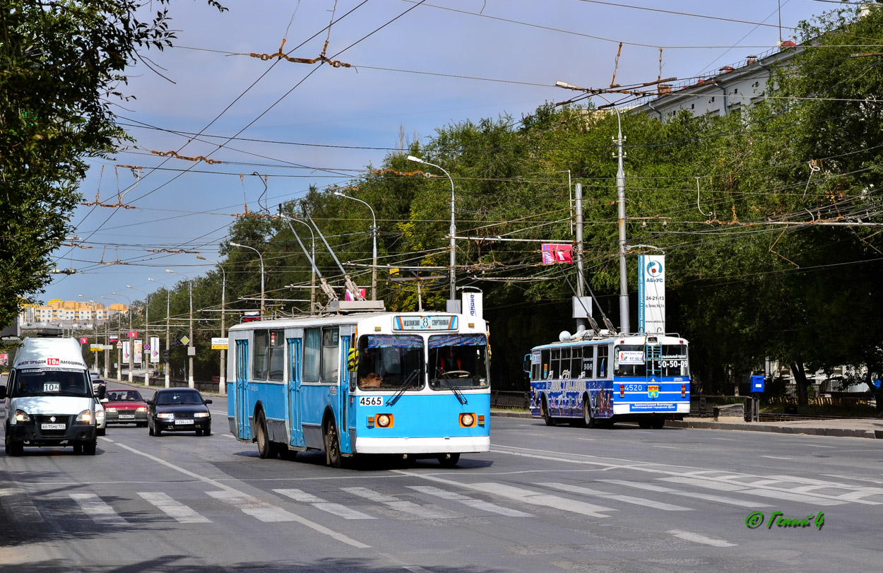 Волгоград, ЗиУ-682Г [Г00] № 4565; Волгоград, ЗиУ-682 (ВЗСМ) № 4520