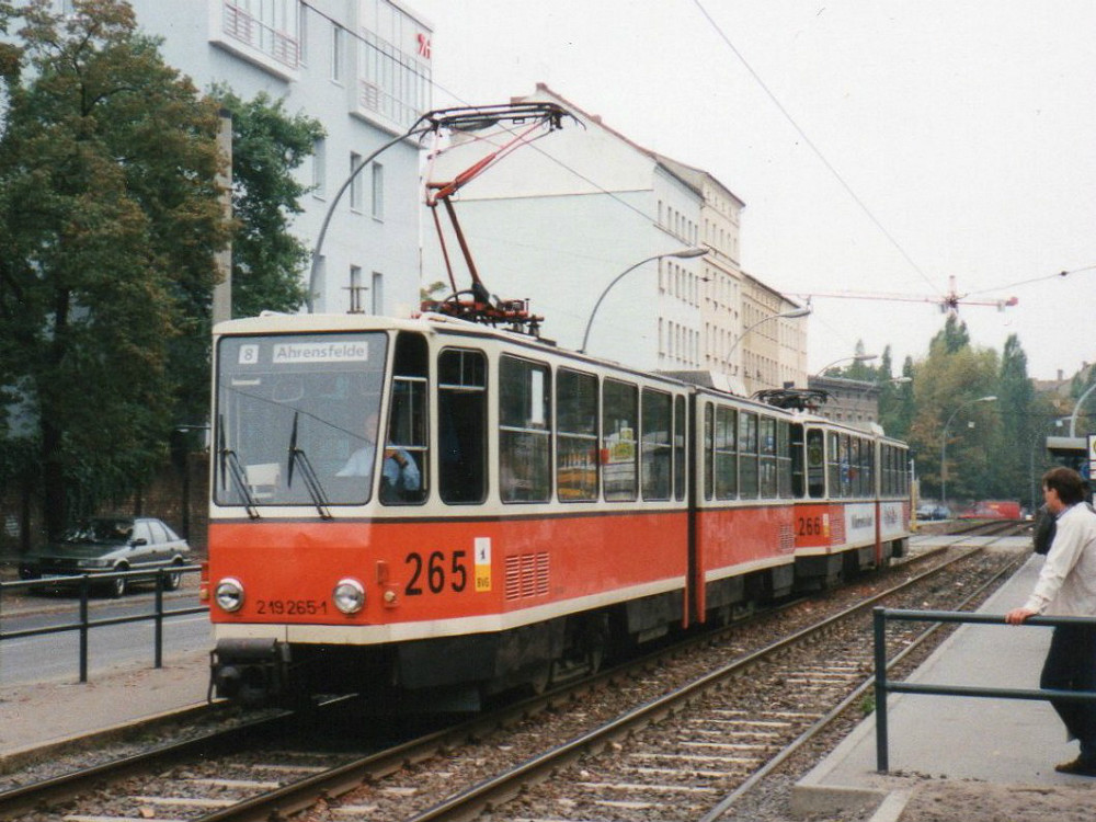 Берлин, Tatra KT4D № 219 265-1