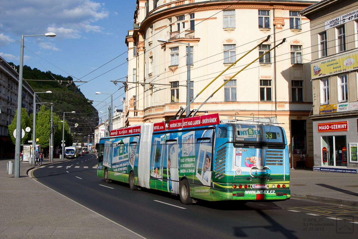 Усти-над-Лабем, Škoda 25Tr Irisbus Citelis № 605