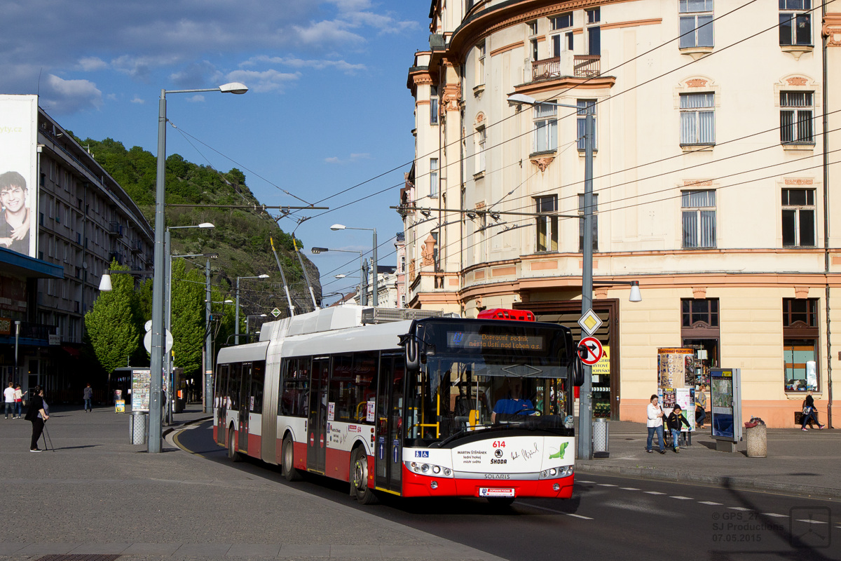 Усти-над-Лабем, Škoda 27Tr Solaris III № 614