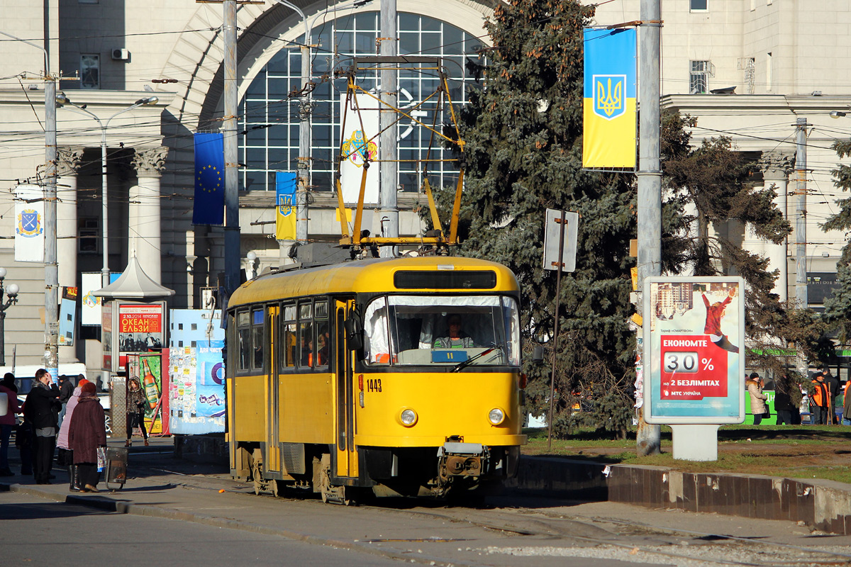 Днепр, Tatra T4D-MT № 1443