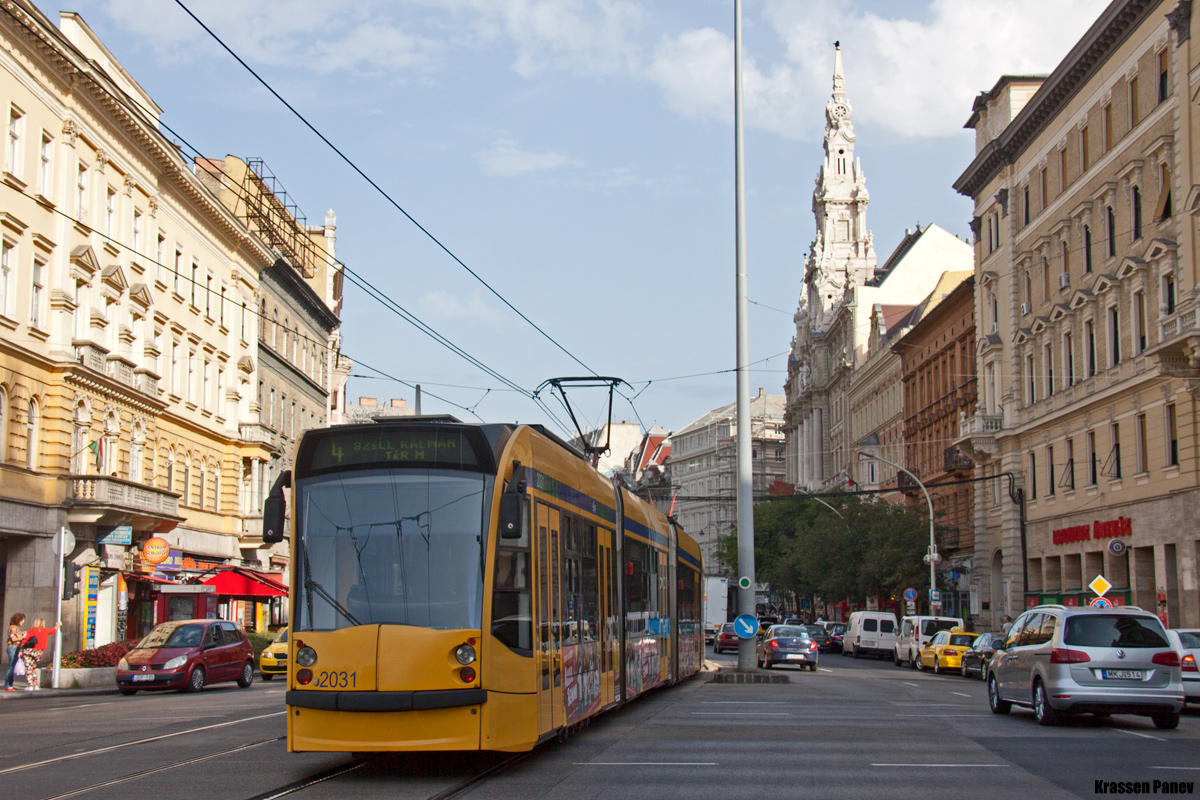 Будапешт, Siemens Combino Supra NF12B № 2031