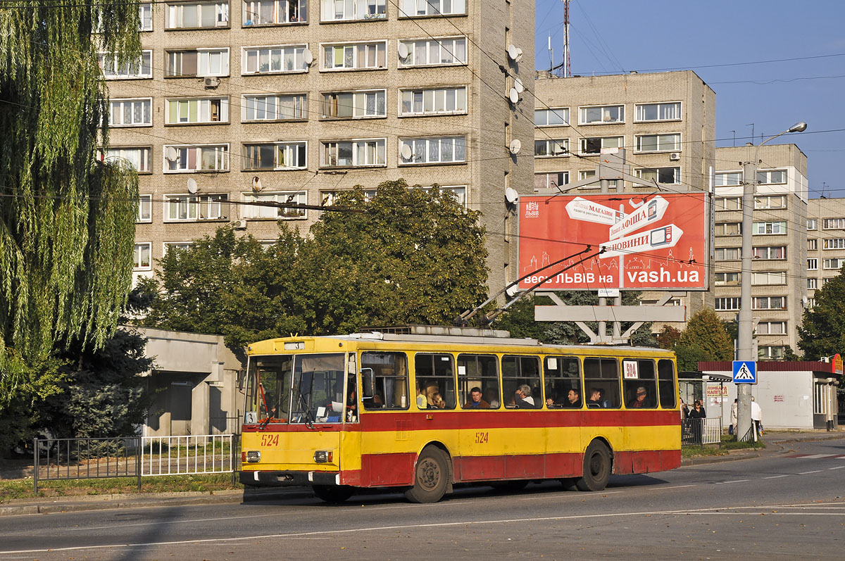 ლვოვი, Škoda 14Tr02/6 № 524