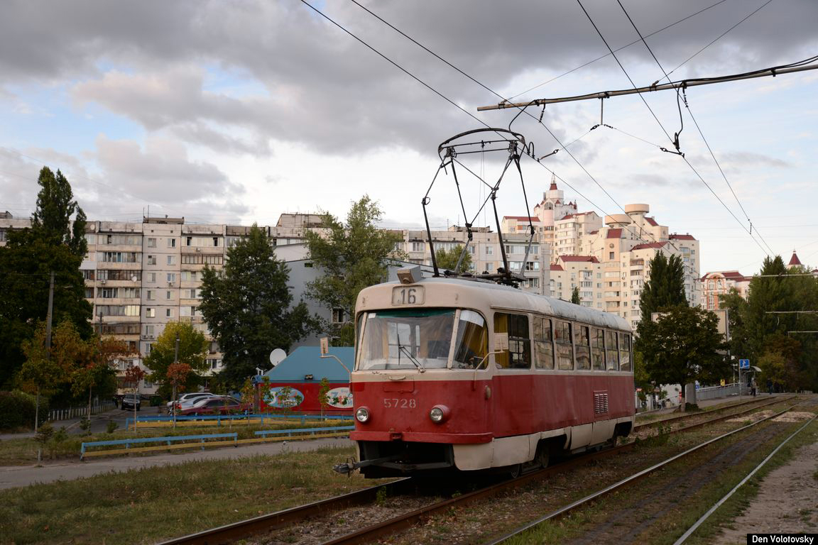Киев, Tatra T3SU № 5728