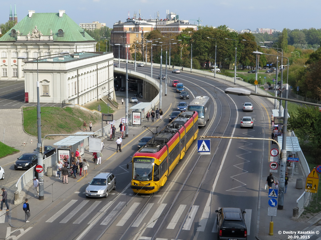Варшава, PESA Tramicus 120N № 3113