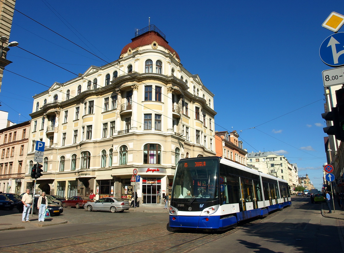 Рига, Škoda 15T ForCity Alfa Riga № 57093