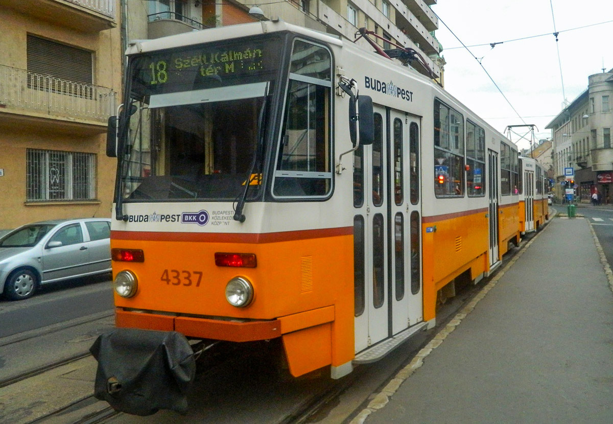 Будапешт, Tatra T5C5K2 № 4337