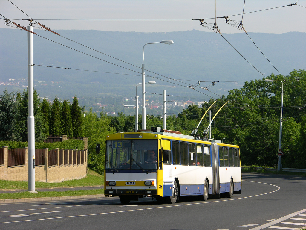 Теплице, Škoda 15Tr07/6 № 205